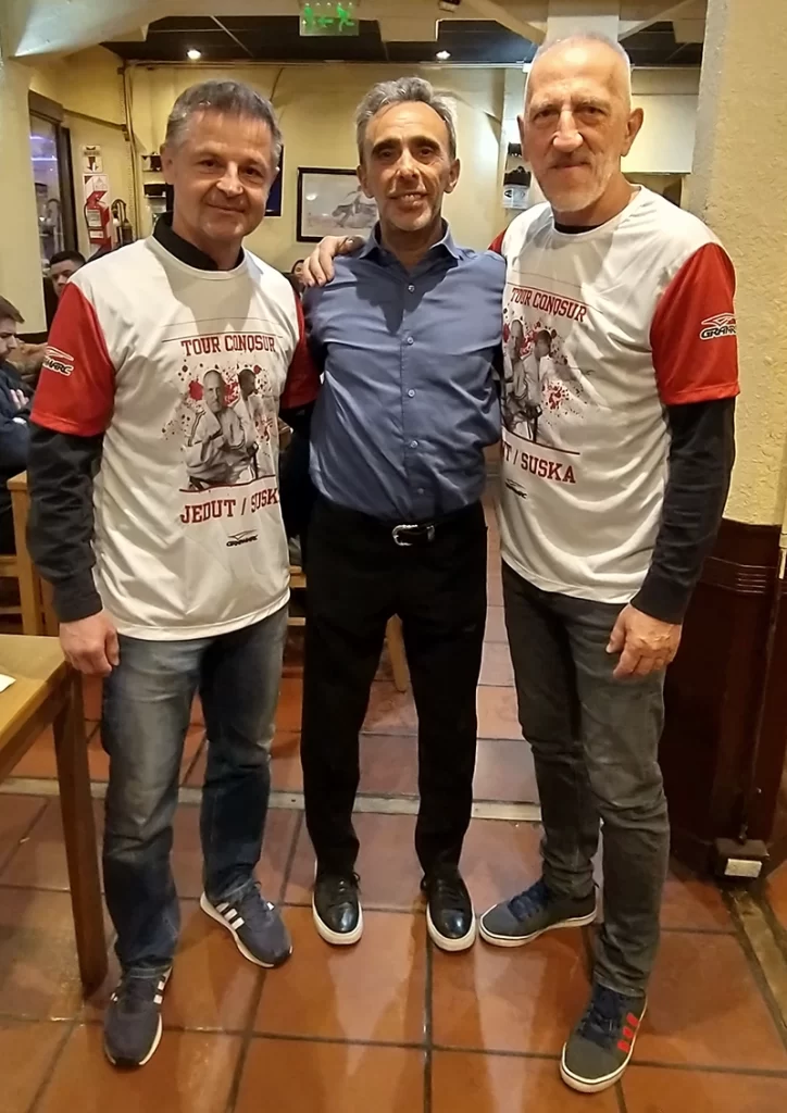 Gabriel Médez con maestros del Tour Conosur Buenos Aires 2026