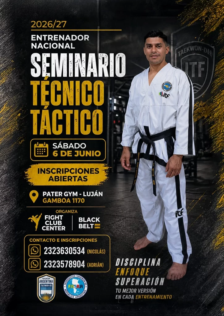 Seminario Técnico Táctico de Combate - TKD-IATI